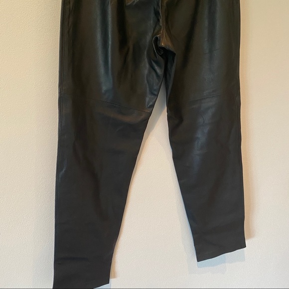 Vintage Modele Algo High Waisted Leather Pants - Picture 8 of 10